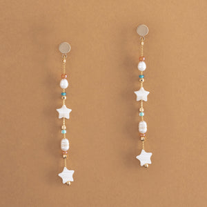 HAPPY STAR-TIN EARRINGS
