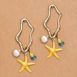 SANDY BEACH CHARM EARRINGS