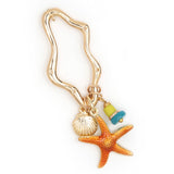 SANDY BEACH CHARM EARRINGS