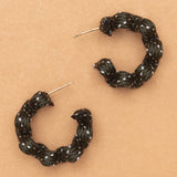 DARK SEA ROPE EARRINGS