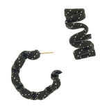 DARK SEA ROPE EARRINGS