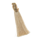 COIL MUSE BEIGE TASSEL EARRINGS (PRE-ORDER TAKES 15 DAYS)