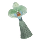 AMAZONITE BLOOM TASSEL EARRINGS (PRE-ORDER TAKES 15 DAYS)