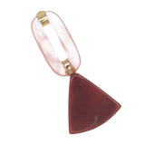 STRAWBERRY QUARTZ CARNELIAN EARRINGS