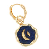 LAPIS LAZULI LUNE EARRINGS