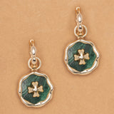 MALACHITE LUNE EARRINGS