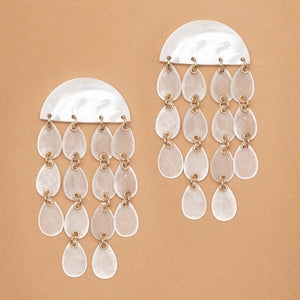 CAPIZ SHELL EARRINGS (PRE-ORDER TAKES 15 DAYS)