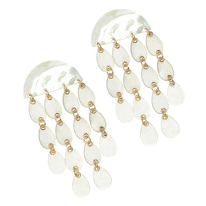 CAPIZ SHELL EARRINGS (PRE-ORDER TAKES 15 DAYS)