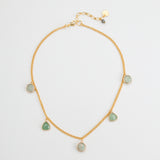 AMAZONITE STONE SHORT NECKLACE