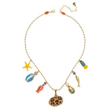 OCEAN CHARM NECKLACE