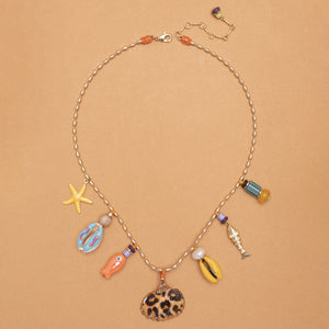 OCEAN CHARM NECKLACE