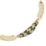 INDONESIAN BEADS GREEN AGATE NECKLACE