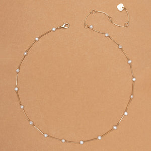 SOLÉNE PEARL NECKLACE