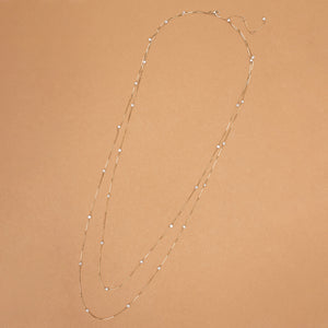 SOLÉNE LAYERED PEARL NECKLACE