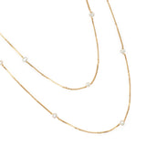 SOLÉNE LAYERED PEARL NECKLACE