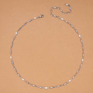 MARINER SILVER CHAIN NECKLACE