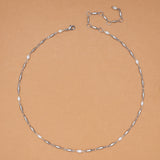 MARINER SILVER CHAIN NECKLACE