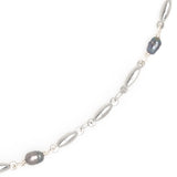 GREY PEARL RHODIUM NECKLACE