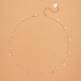 WHITE PEARL CHARM NECKLACE