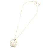 IVORY MINIMAL CHAIN NECKLACE (PRE-ORDER TAKES 15 DAYS)