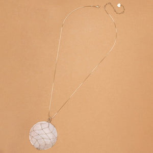 IVORY MINIMAL CHAIN NECKLACE (PRE-ORDER TAKES 15 DAYS)