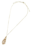 GOLD DREAM CATCHER NECKLACE