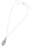 SILVER DREAM CATCHER NECKLACE