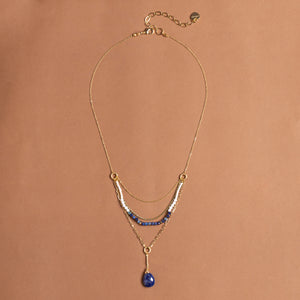 LAPIS LAYER NECKLACE