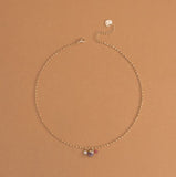 RUBY BIRTHSTONE PENDANT NECKLACE