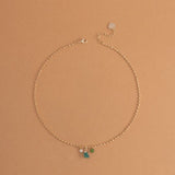 EMERALD BIRTHSTONE PENDANT NECKLACE