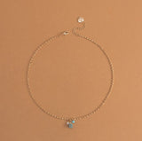 TURQUOISE BIRTHSTONE PENDANT NECKLACE