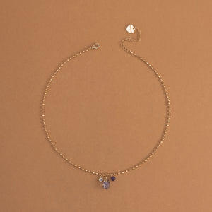 AMETHYST BIRTHSTONE PENDANT NECKLACE
