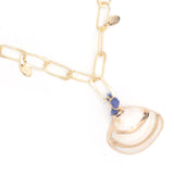 CONUS CHARM GOLD LINK NECKLACE