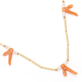 ORANGE CHARM NECKLACE