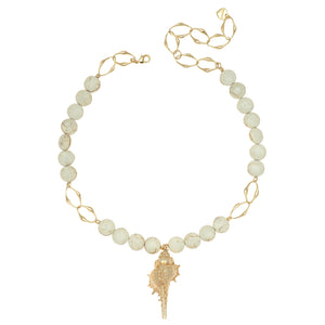 PURE WHITE ARCH NECKLACE (PRE-ORDER TAKES 15 DAYS)