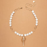 PURE WHITE ARCH NECKLACE (PRE-ORDER TAKES 15 DAYS)