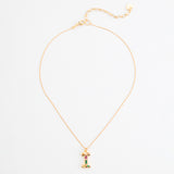 LUCKY STONE ALPHABET NECKLACES I