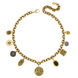 GOLD COIN TREASURE NECKLACE