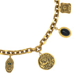 GOLD COIN TREASURE NECKLACE