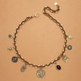 GOLD COIN TREASURE NECKLACE