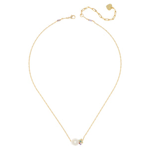 MOMMYS & ME PEARL COIN NECKLACE
