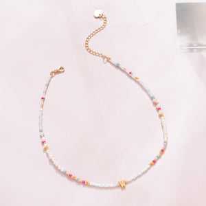 Me Summer Mix Pearl "สร้อยคอ" (เลือกอักษร Initial ได้)