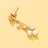Mommy & Me Blue Beaded "Earring"