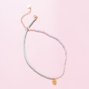 Mommy Blue Beaded "สร้อยคอ"