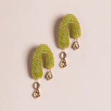 LUNAKITE GOLD BEADED FASHION EARRINGS