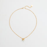 PINK JASPER BIRTHSTONE PENDANT NECKLACE