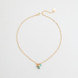 TURQUOISE BIRTHSTONE PENDANT NECKLACE