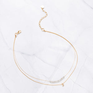 Labradorite - POWER STONE DOUBLE-LAYERED NECKLACE