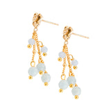 Mommy & Me Blue Beaded "Earring"