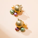 PEARL MARBLE EARRINGS